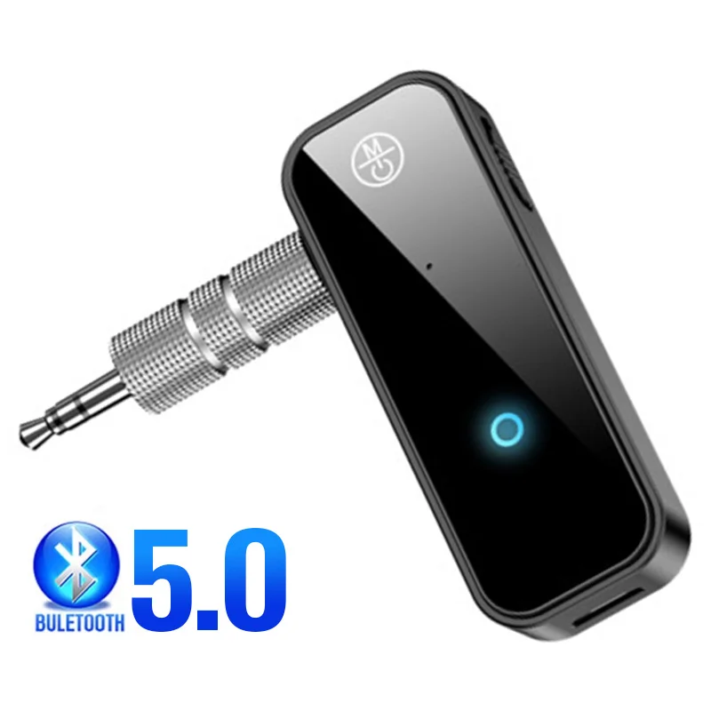 Wireless Bluetooth 5.0 Receiver Transmitter Adapter 3.5mm Jack for