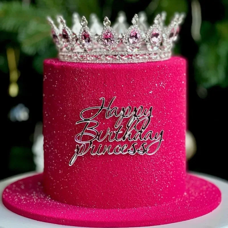 Gold Cake Topper Crown Decorations