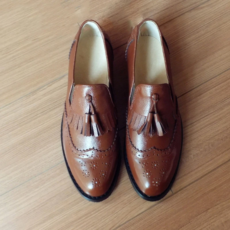 Women Oxford Shoes Leather Mary Jane Shoes Women Slippers Sandals Women's Leather Summer Platform Sneakers Flat Casual Oxford Shoes Loafers Moccasins Spring Vintage