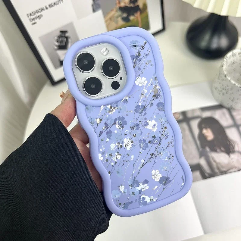 Floral Design Protective Phone Case