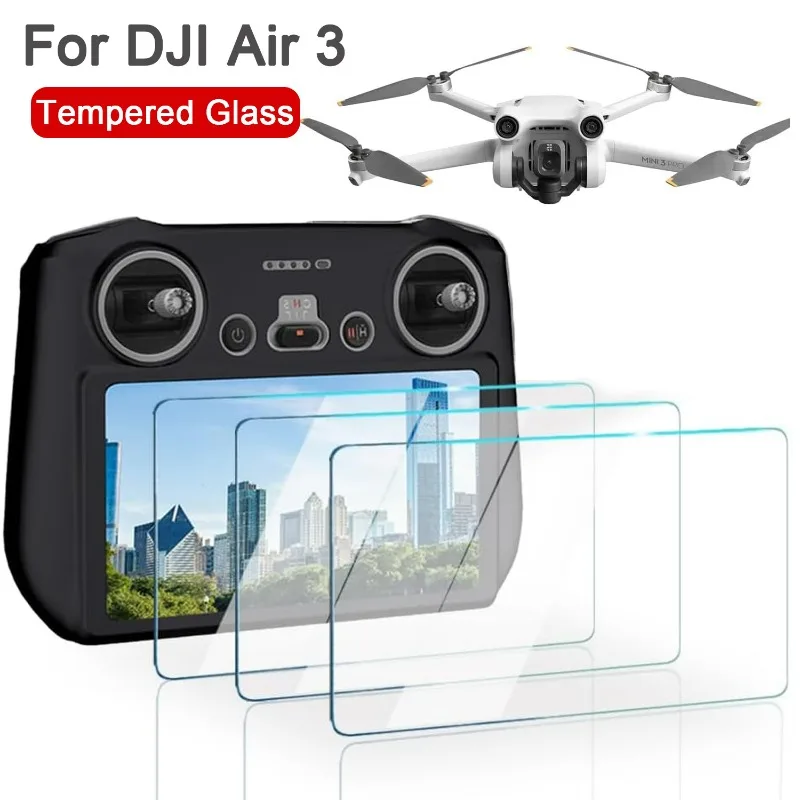 Pellicola Salvaschermo Per Dji Air 3/Mini 3 Pro Rc Telecomando Hd Pellicola Protettiva Antigraffio In Vetro Temperato Per Dji Air 3 Rc 2