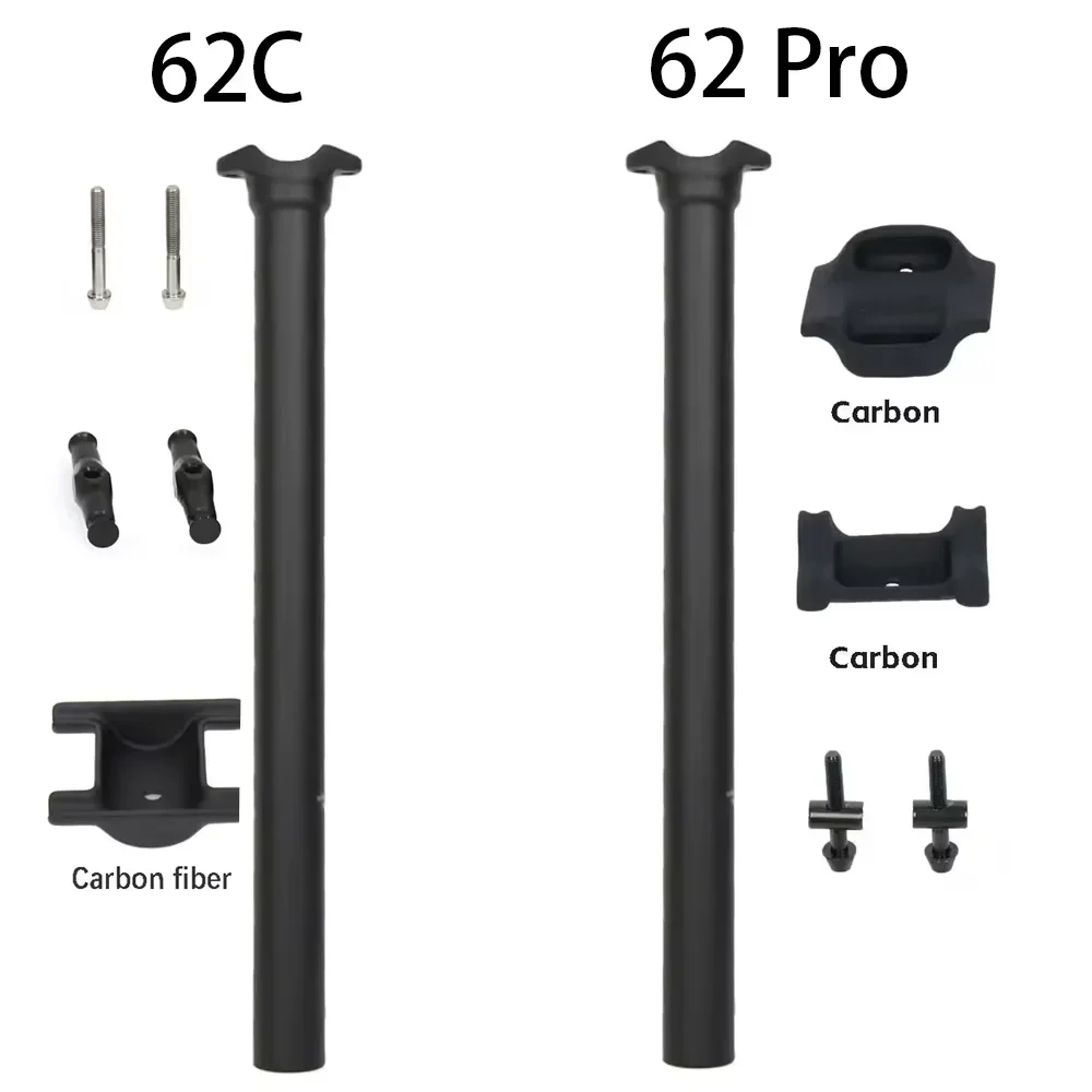 Bicycle Seat Post Carbon Light 25.4/27.2/30.9/31.6mm MTB/Road Bike Seatpost 300/350/400mm