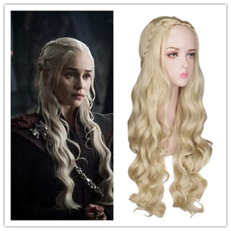 

Movie Heroine Cosplay Wig Female Curly Hair Masquerade Props Sexy Dress Up Headgear Halloween Christmas Gifts 2022 New