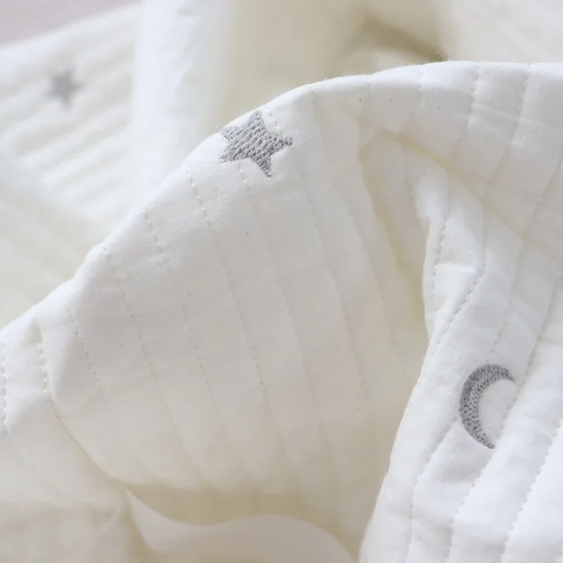 Quilted Bed Bumper Newborn Baby Cot Crib Bumpers Infant Bed Protector Bedding
