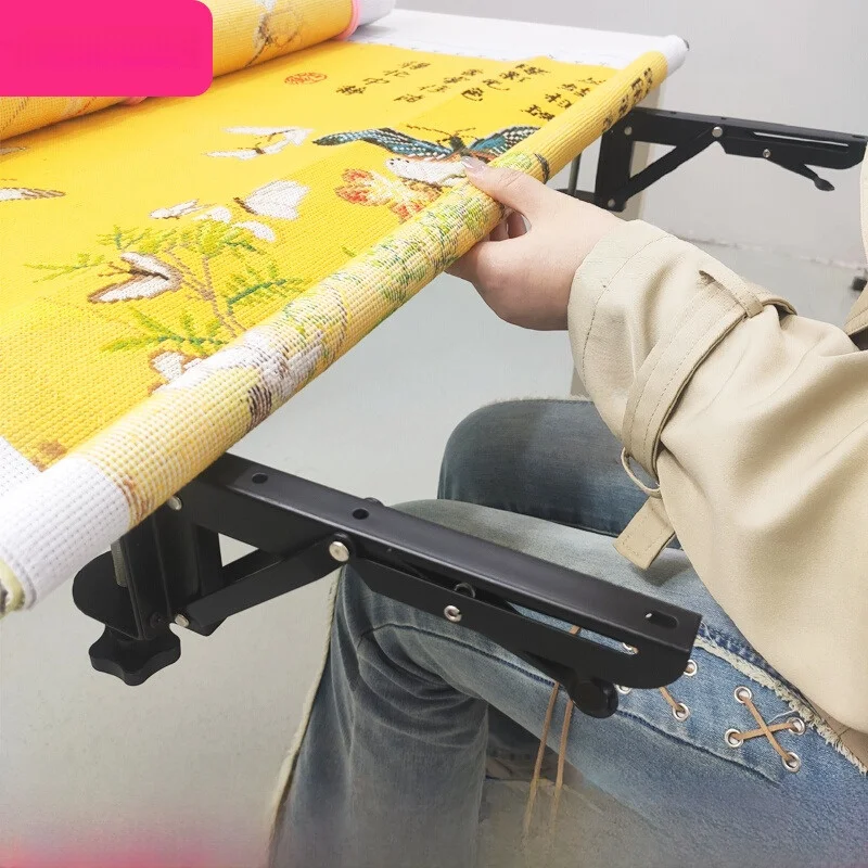 New Cross Stitch Roll Cloth Tube Stand No Drilling Table  Staable Pair for Special Use Tool Stand Home Fabric Art