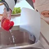 Kitchen Organizer Water Splash Guards with Sucker Waterproof Kitchen Accessiors Sink Wash Basin PVC Flaps White Color 1