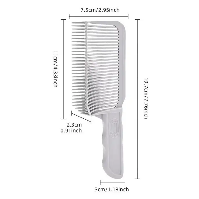 Professional Adjustable Hair Trimming Guide Set Neckline Shaving Template, DIY Self Haircutting System, Tool for Men (3pcs/set) 4