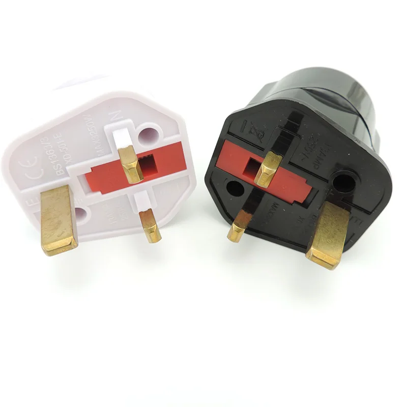 Spine Multifunzionali Eu Euro Europee Al Regno Unito Adattatore Convertitore Di Alimentazione Spine Presa A 2 Pin Travel 250V 13A Adattatore Universal