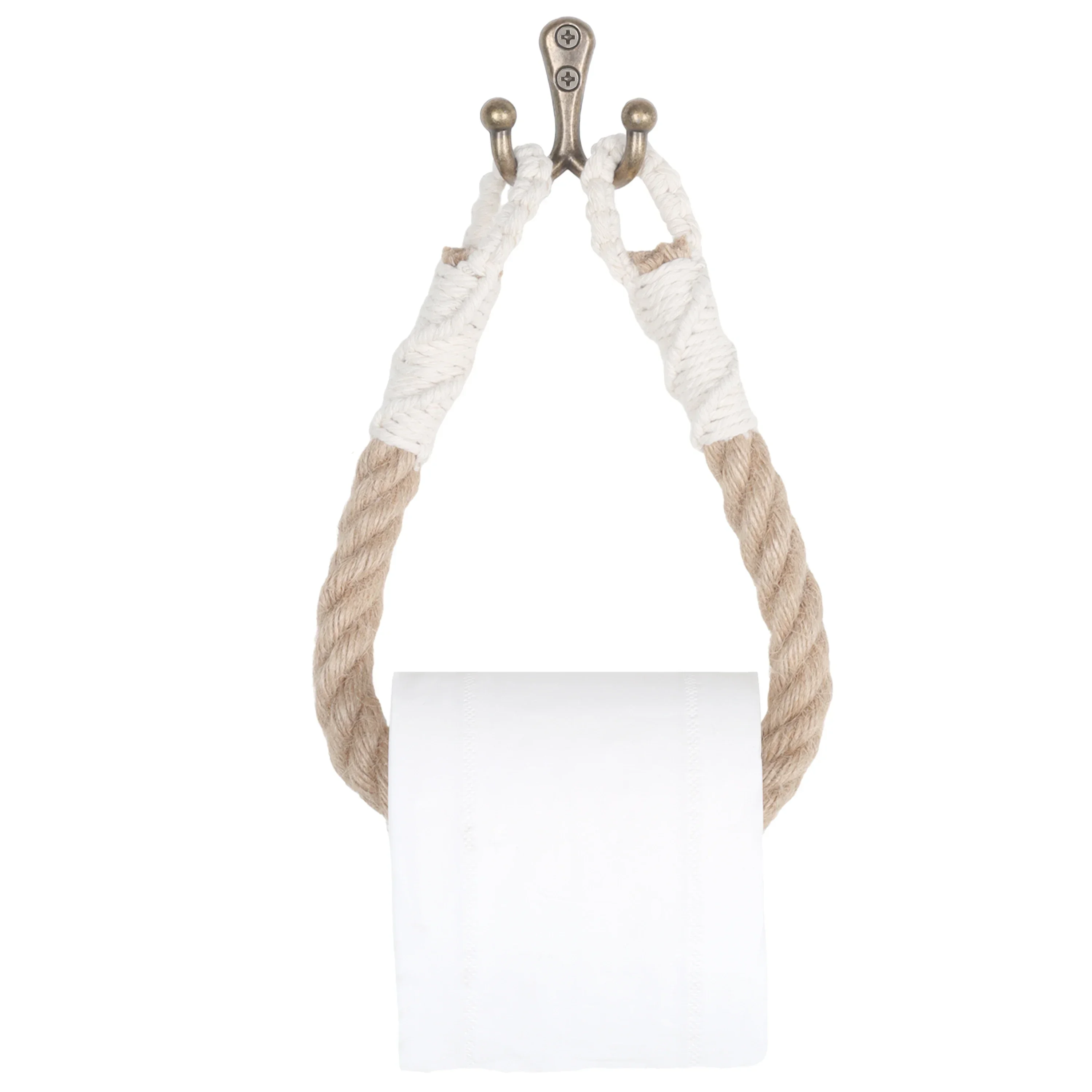 Retro Metal hook Paper Holders Towel Rack Bathroom Towel Hook Toilet Paper Holder Rack Toilet Rope paper towel holder towel rack toilet paper holder toilet paper rack toilet roll holder paper towel rack