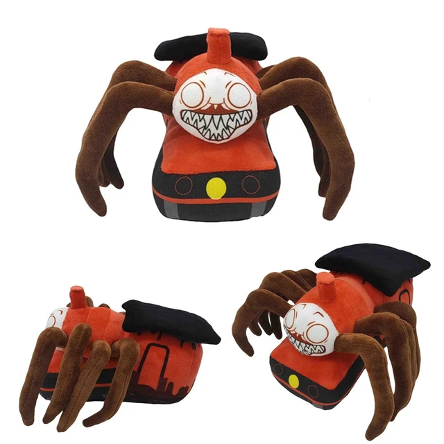 22cm Choo-Choo Charles Plush Toy Horror Game Figure Stuffed Doll Soft  Spider Stuffed Animal Charles Train Plushie Gift for Kids