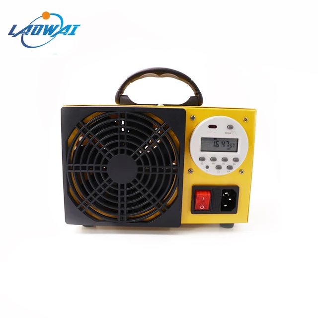 Ozone Generator Ozonator Machine Air Purifier Timer Control 220V EU plug With Display Sterilization Equipment 1