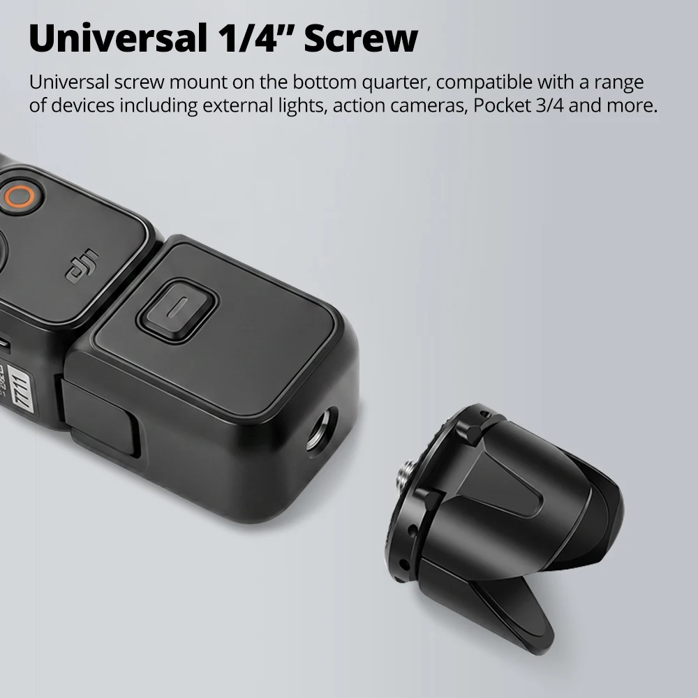 AMBITFUL UT01 마그네틱 미니 삼각대 DJI 카메라용 광범위 호환성 범용 1/4인치 나사
