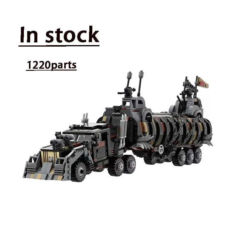 

Gobricks MOC MAD MAX Fury Road Tatra T815 "The War Rig" (1220 Bricks) Apocalyptic Truck Building Blocks Toys for Kid Gift