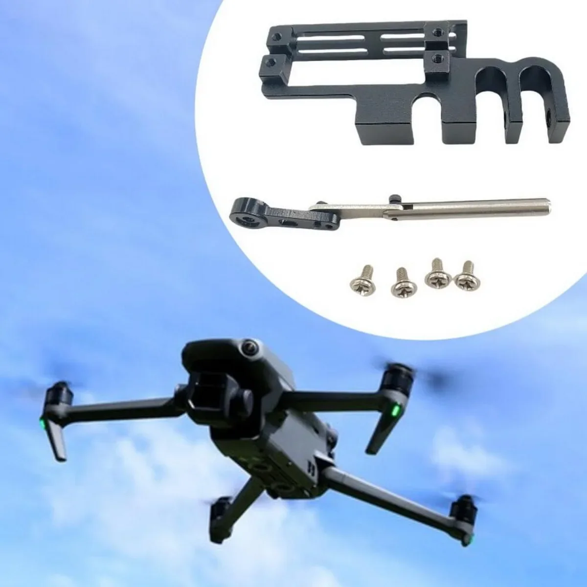 Dispositif de largage servo double étage pour drone agricole, alliage aluminium
