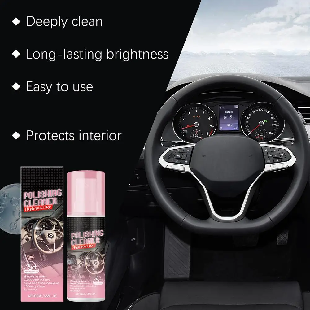 Car Plastic Restorer Back To Black Gloss Car Cleaning Plastic Coating Leather Auto Polish And Restore Products Repair Renov A2E6