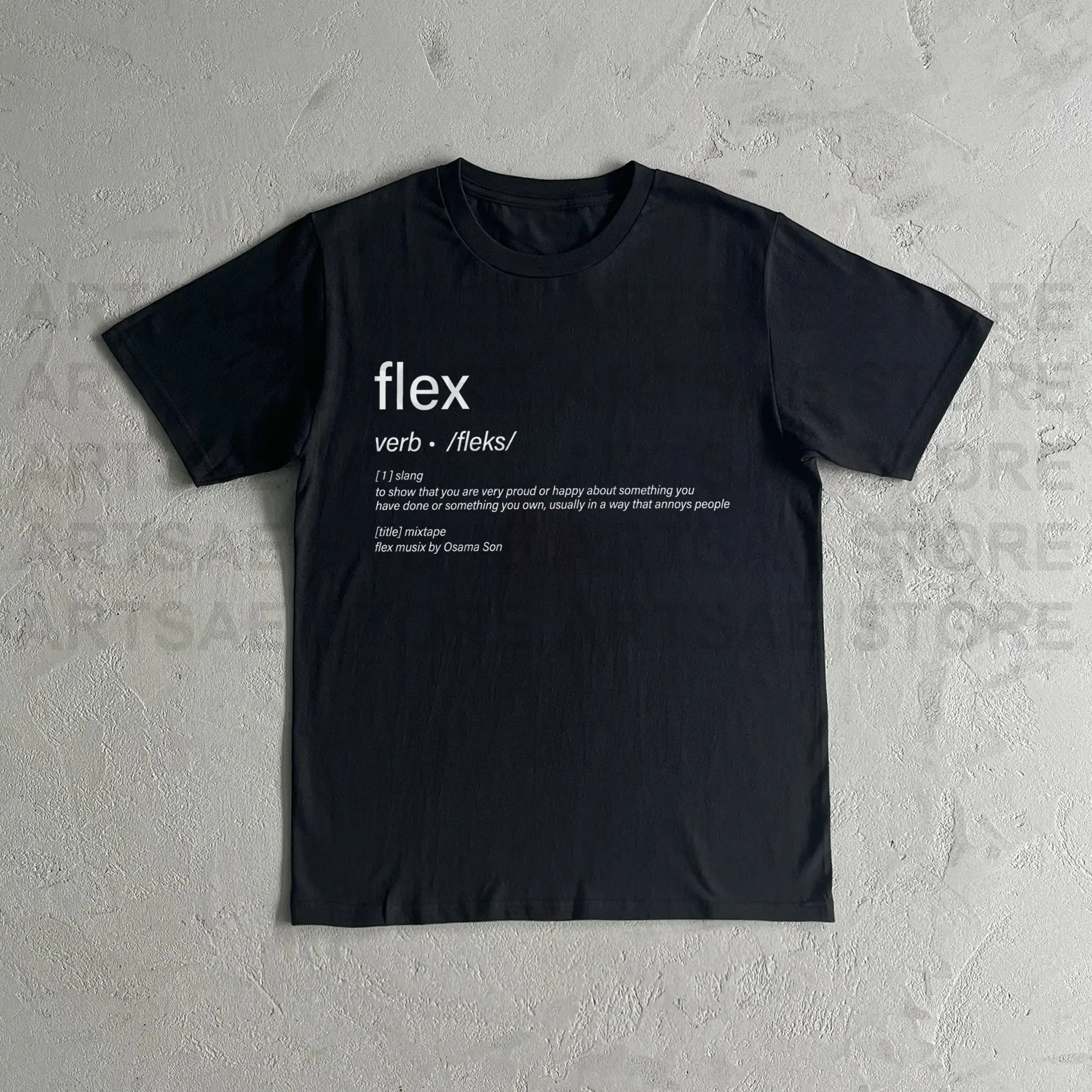 OsamaSon Flex Musix Definition Heavy Cotton T Shirt Merch