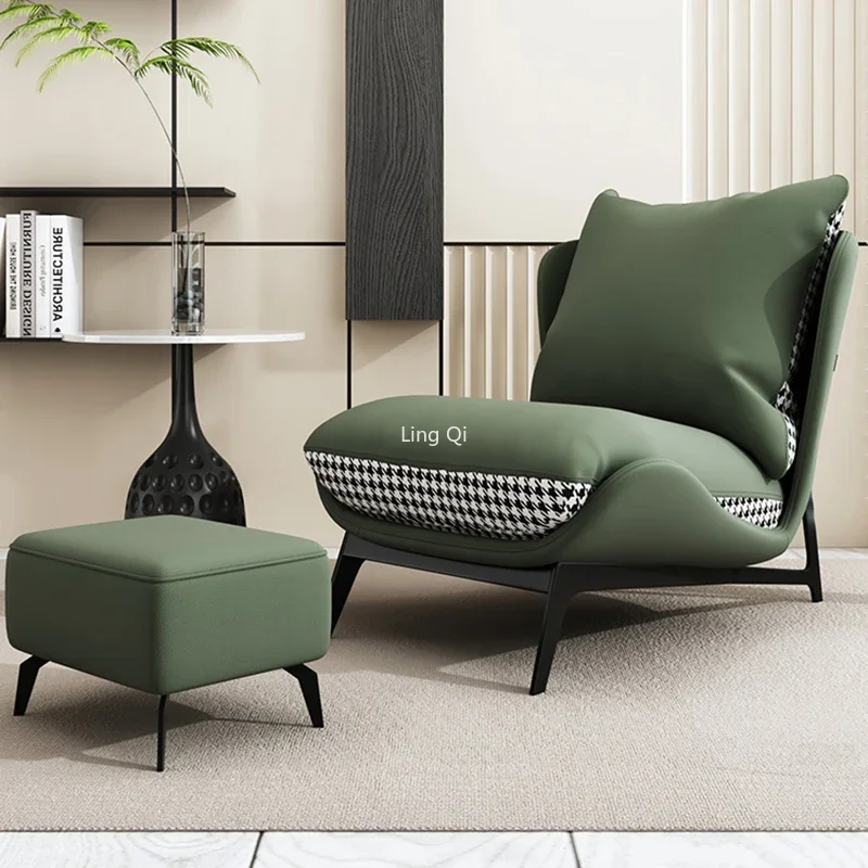 

Footrest Lounge Living Room Chair Protection Adults Lazy Single Lounge Chairs Mobile Unique Product Selling Point Home Furniture