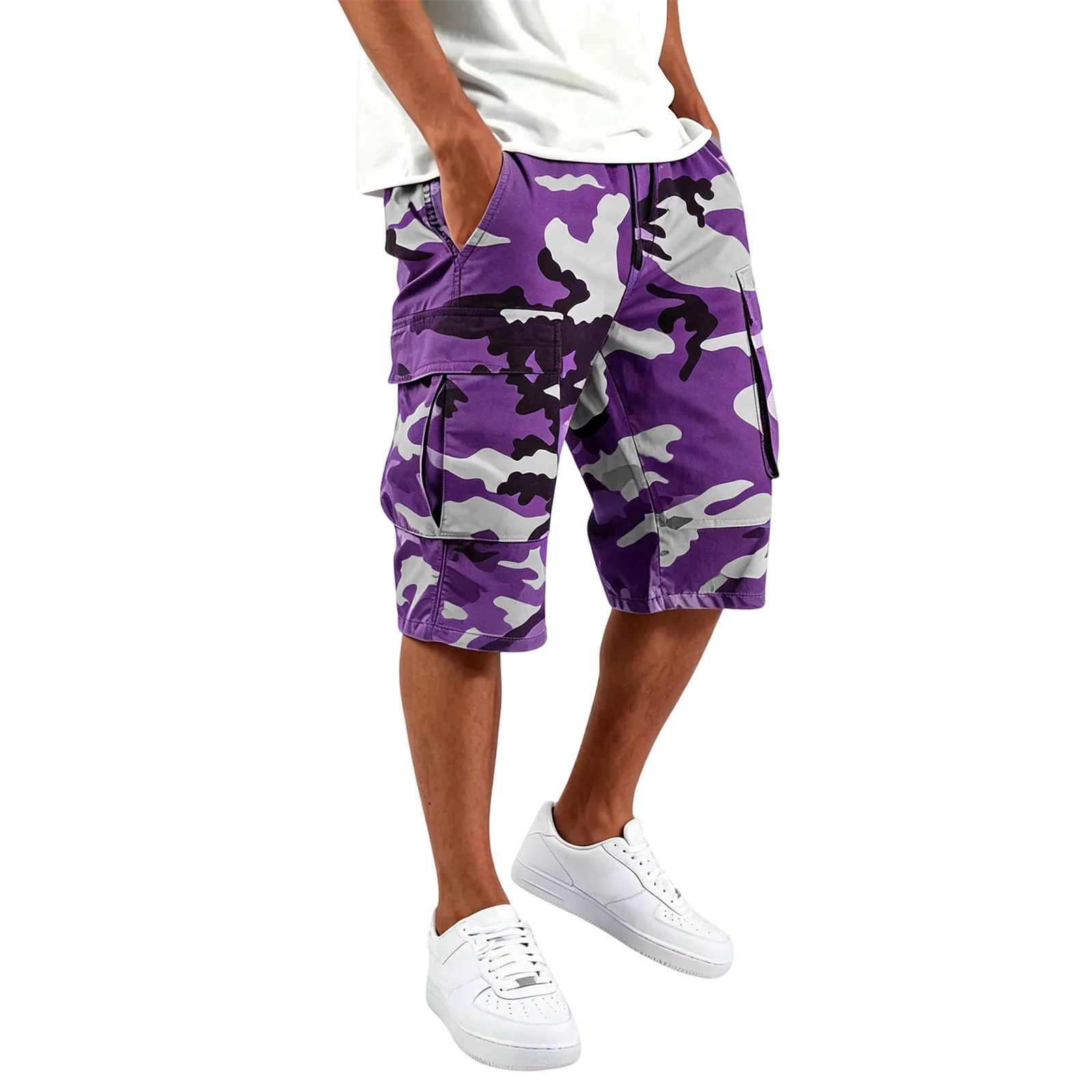 Men's camouflagecasual and comfortable shorts - Image 4