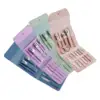 12Pcs/Set Manicure Set Household Scissors Nail Cutters with Travel Case 2