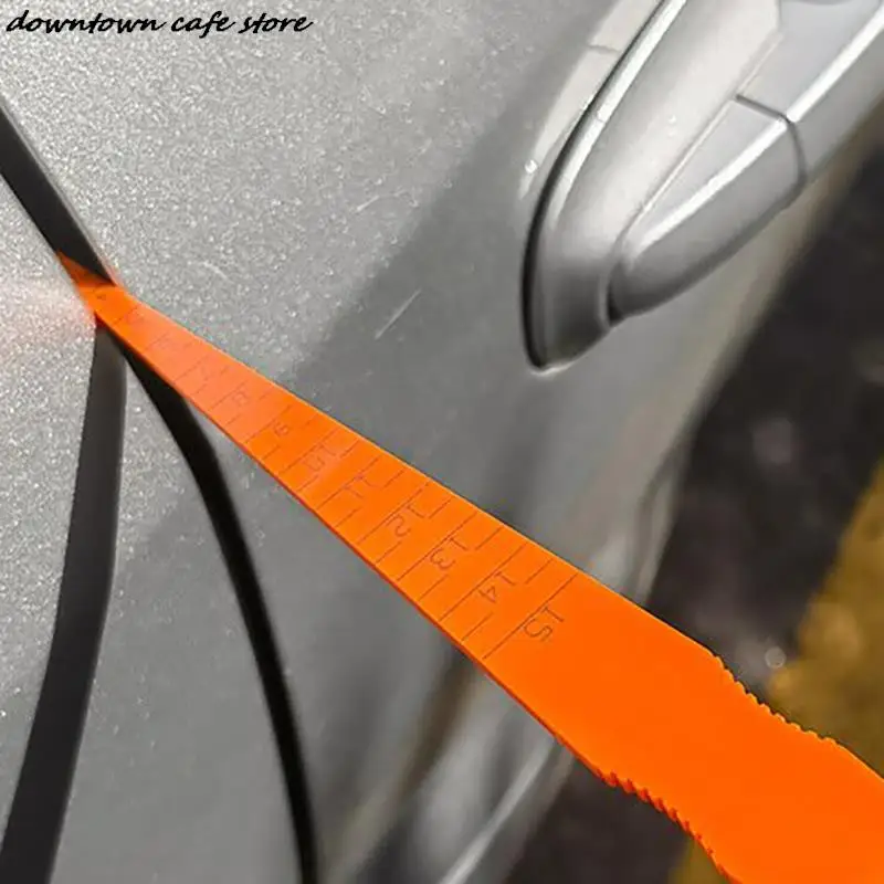 

1pc Portable Hood Gap Measuring Ruler Car Panel Gap Alignment Gauge Simple Tool For Body Alignment