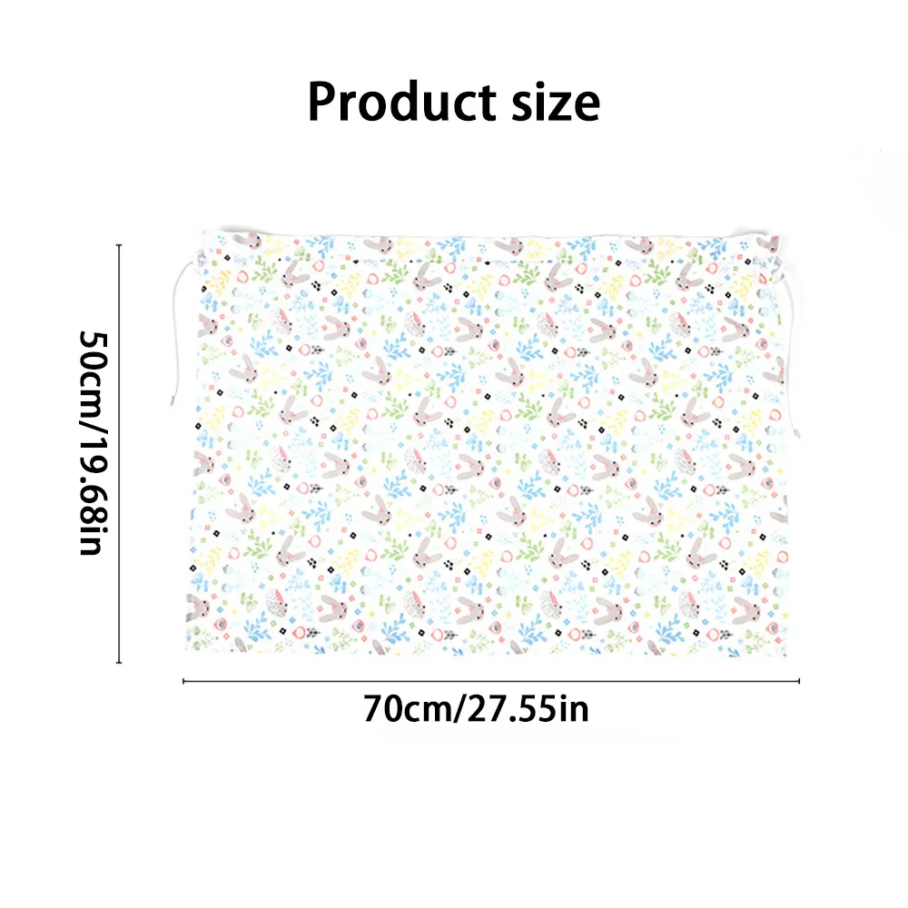 Cute Rabbit Cherry Travel Cotton Horse Children's Car Sunshade Windshield Sunshade Rear Side Window UV Protection Car C
