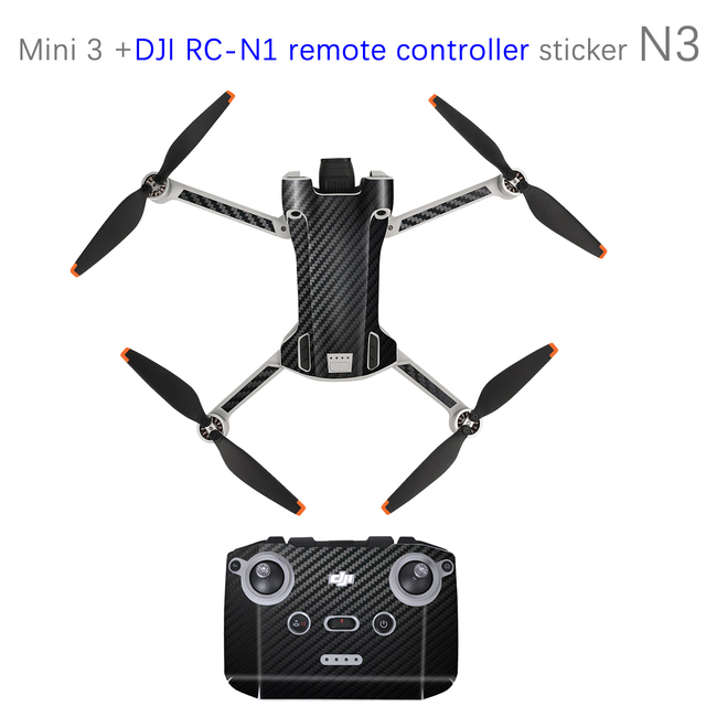 Stickers for DJI Mini 3 Pro Skin Scratch Resistant Waterproof for DJI RC Remote Control Sticker Accessories