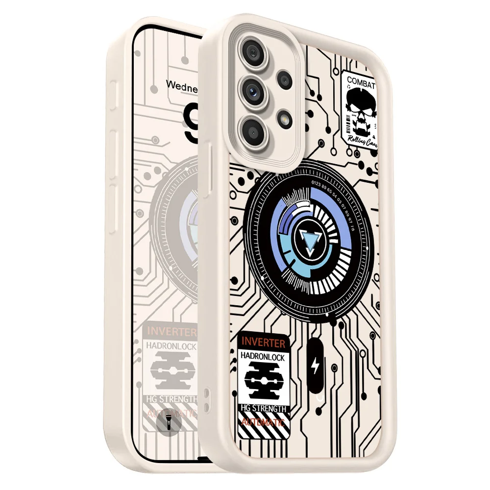 Circuit Pattern Staircase Soft Phone Case