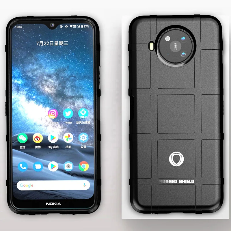 Ultra-Durable Military Grade Shockproof Armor Phone Case – Heavy-Duty Silicone Protective Shield