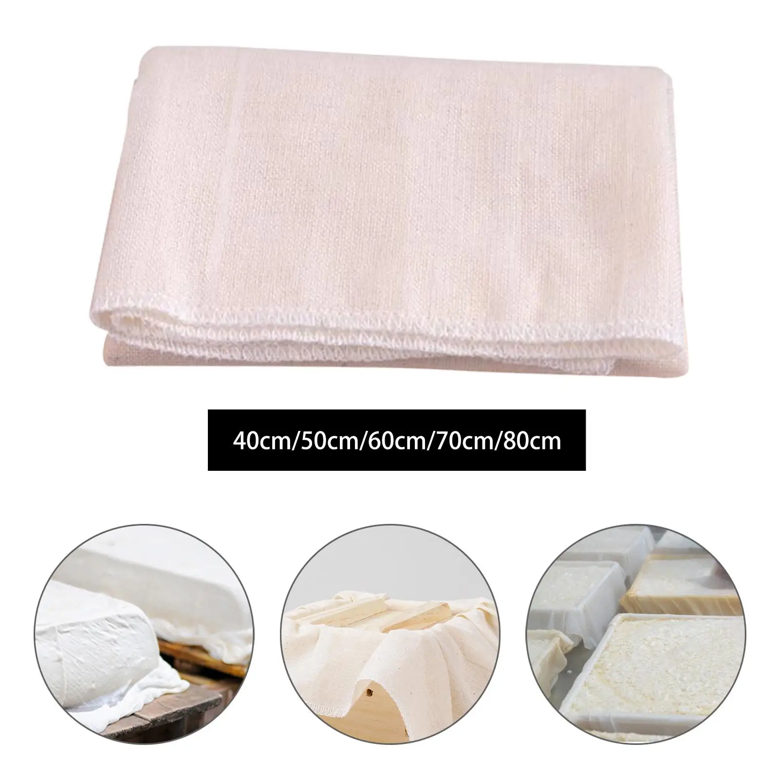 Cheese Cloth Fabric Premium Filter Butter Muslin Cloth for Butter