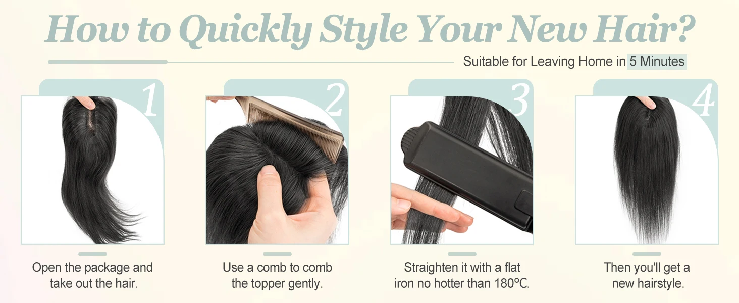 Hair Topper Coverage