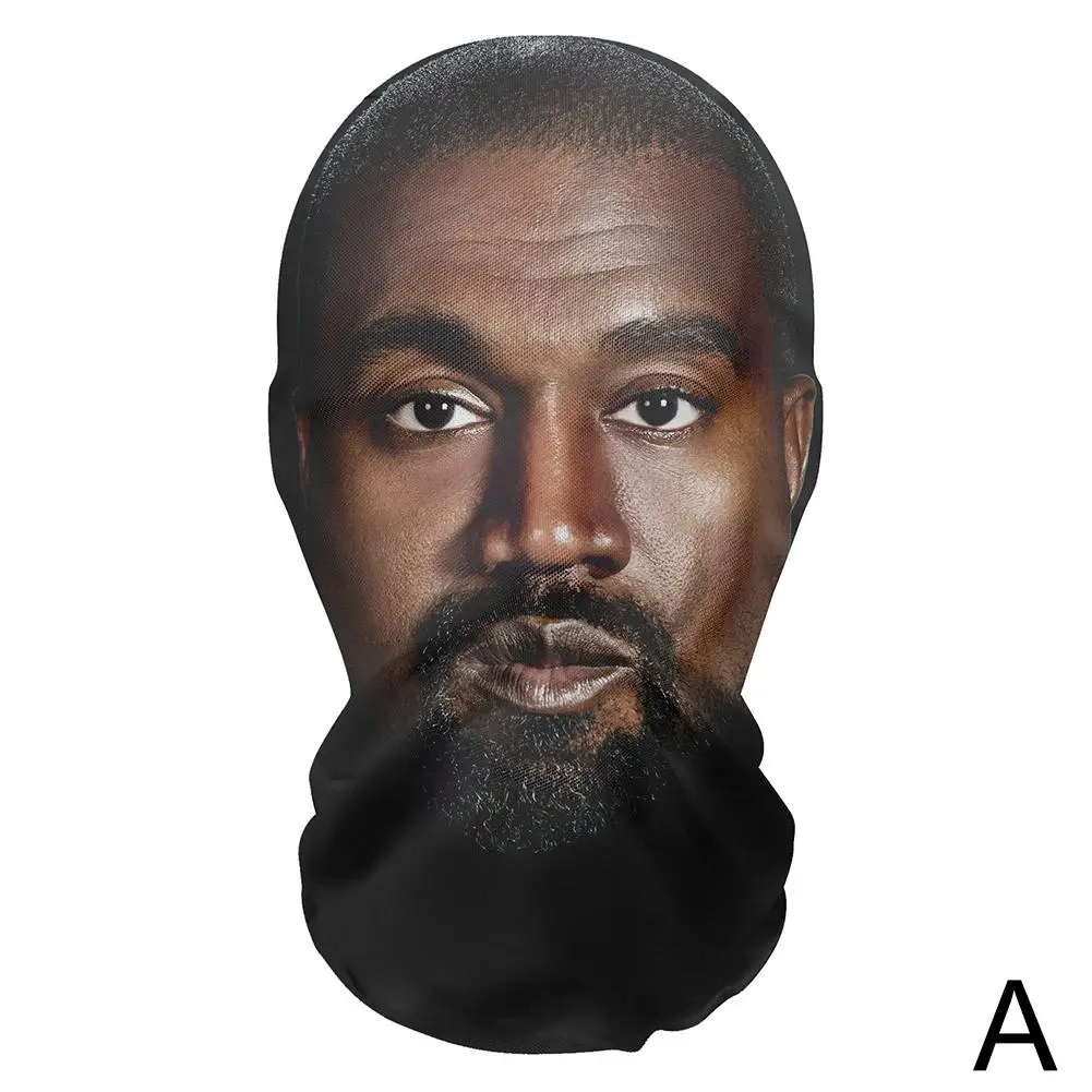 3D Seamless Celebrity Face Balaclava Headgear for PRanks and Performances