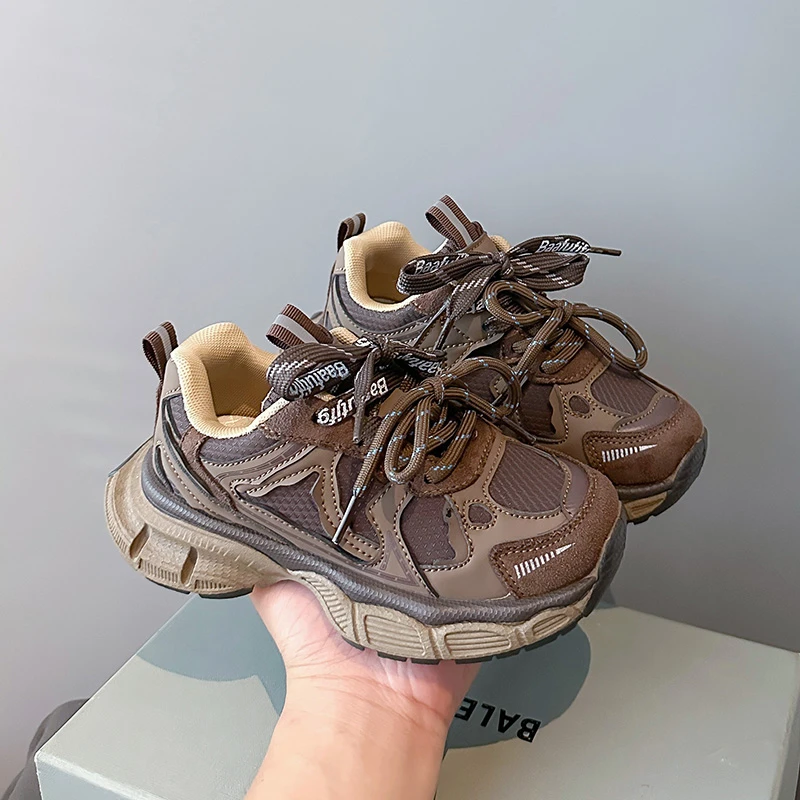 Kids Soft Sole Sneakers for School and Outdoor Sports