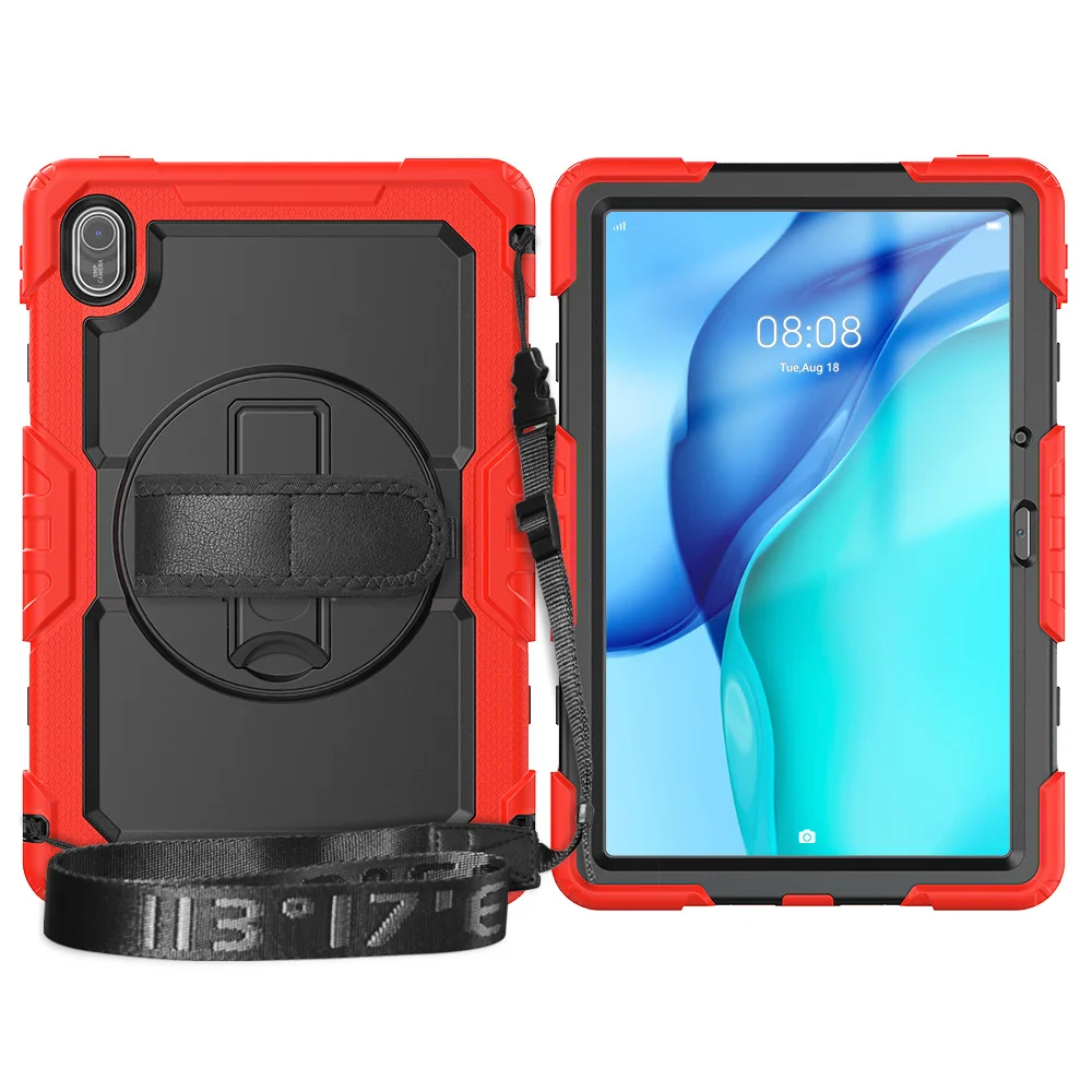Versatile 11-Inch Tablet Case with Adjustable Stand and Shoulder Strap