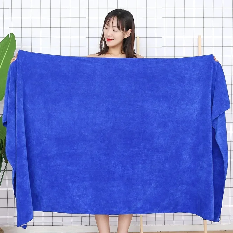 Sheet Beach Bathrobe Quick-dry Soft Bath Towel Home Hotel Gym Large Massage Beauty Salon Bed