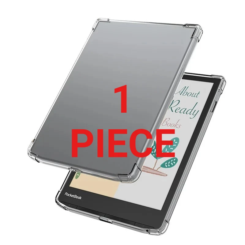 Enhanced Protective Clear TPU Back Cover with Shockproof Airbag Corners