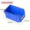 LEADLOONG V2 Part Bin 12pcs 8 X5x4in/20*13*11cm Sundries Tool Organizer Box Suitable For Office Desk And Car Accessories Storage 2