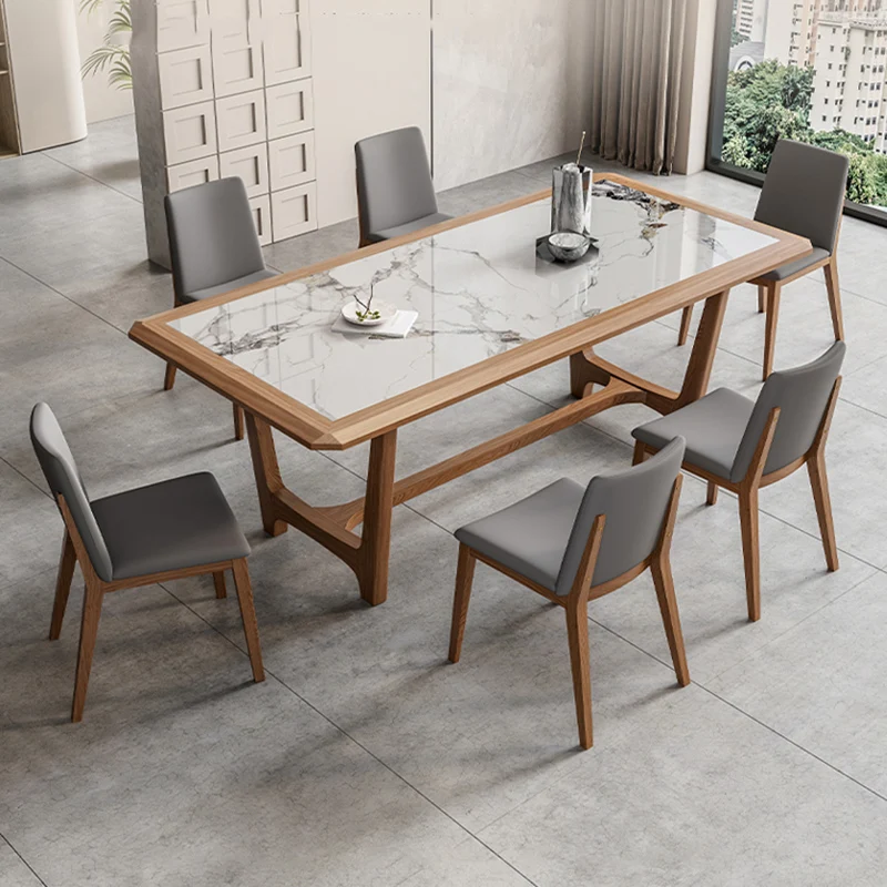 

Service Kitcjen Dining Table Coffee 6 People Multifunctional Dining Table Coffee Dressing Writing Desk Mesa Comedor Furniture