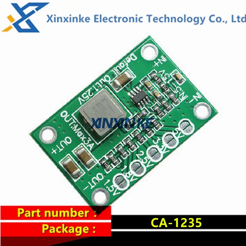 

5PCS Adjustable Power Module 1.25V 1.5 2.5 3.3 5V Output, 3A Adjustable Module CA-1235