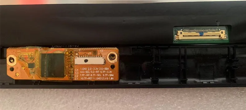 para Asus Vivobook Flip 12 Tp202 Tp202n Tp202na Display Lcd Assembléia Digitador da Tela de Toque com Moldura 30pin hd 1366*768 - Imagem 2