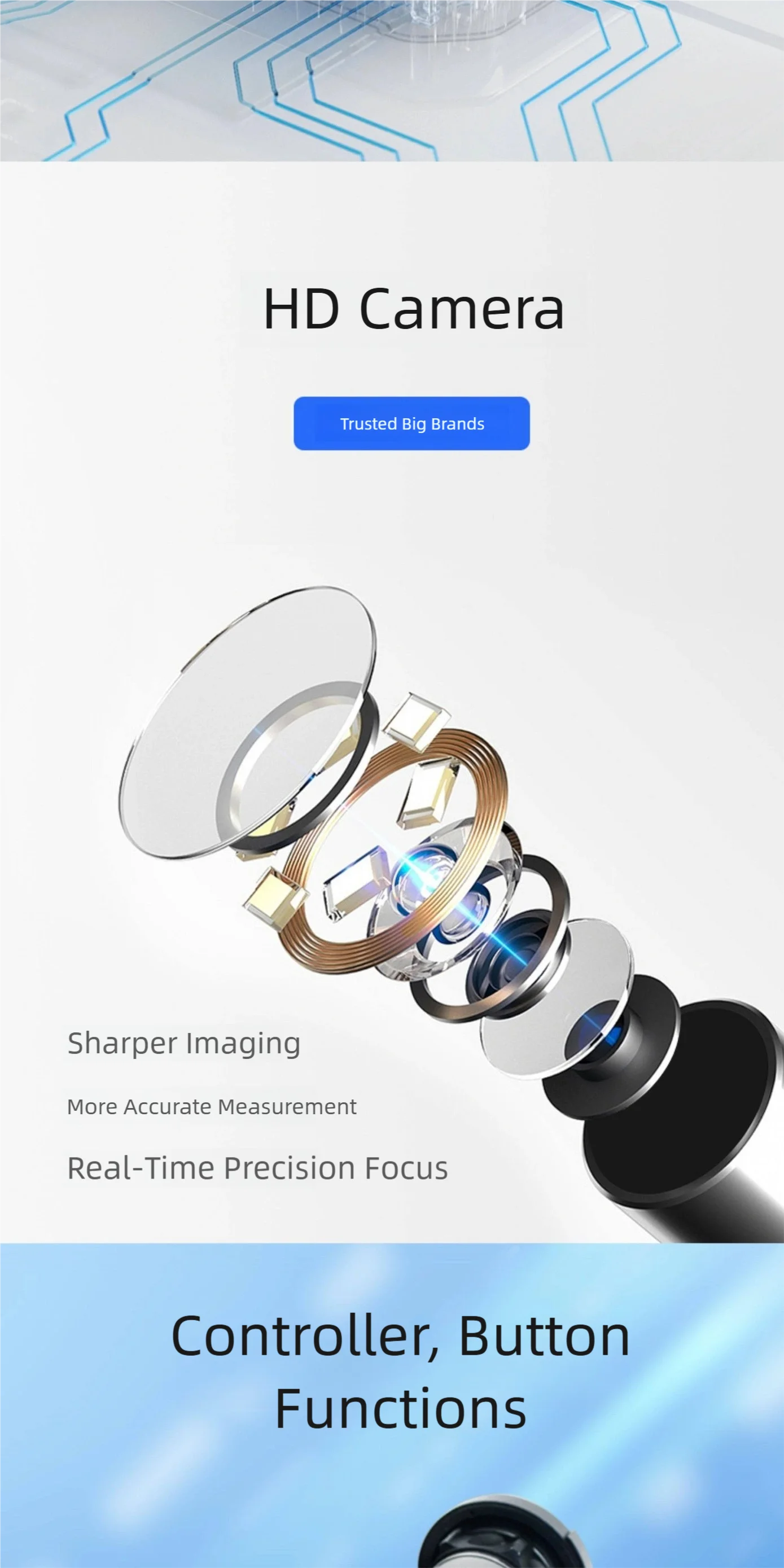 USB endoscope specifications