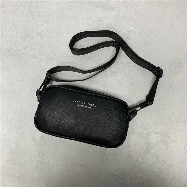 

New leather shoulder strap bag leather bag make up bag pouch bags for women