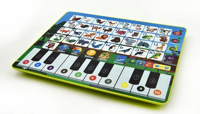 Russian Language Reading Book Learning Educationl E-book for Children Interactive Voice Reading Book Early Study Toys Gifts 3