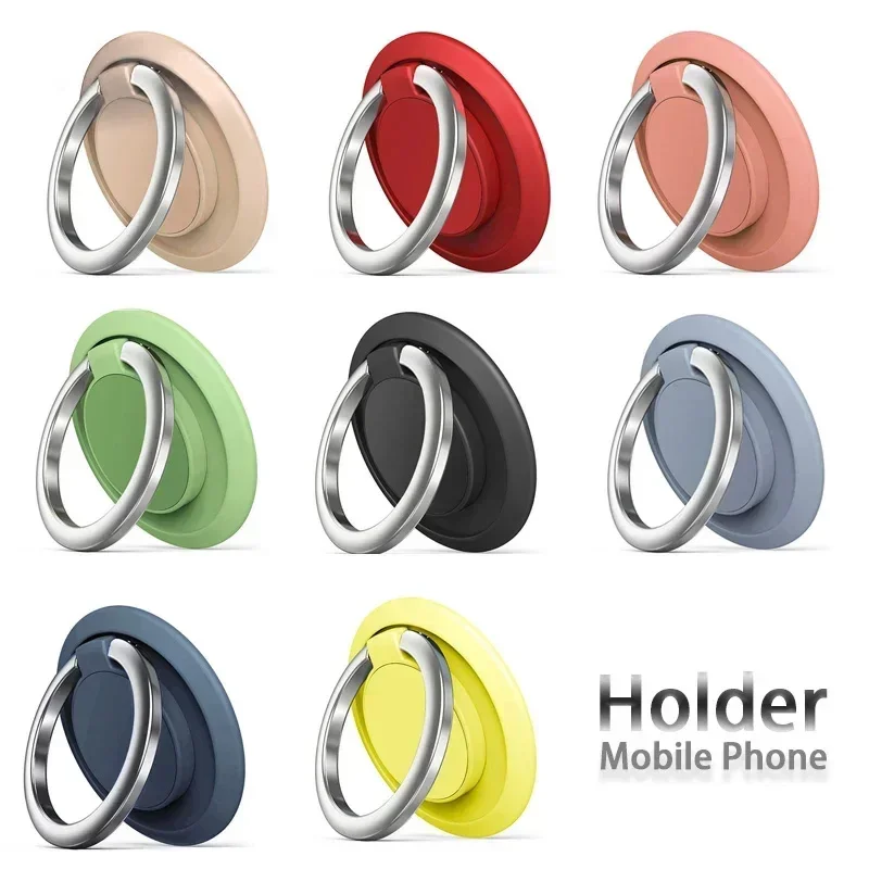 Universal 360° Rotatable Magnetic Phone Grip and Stand