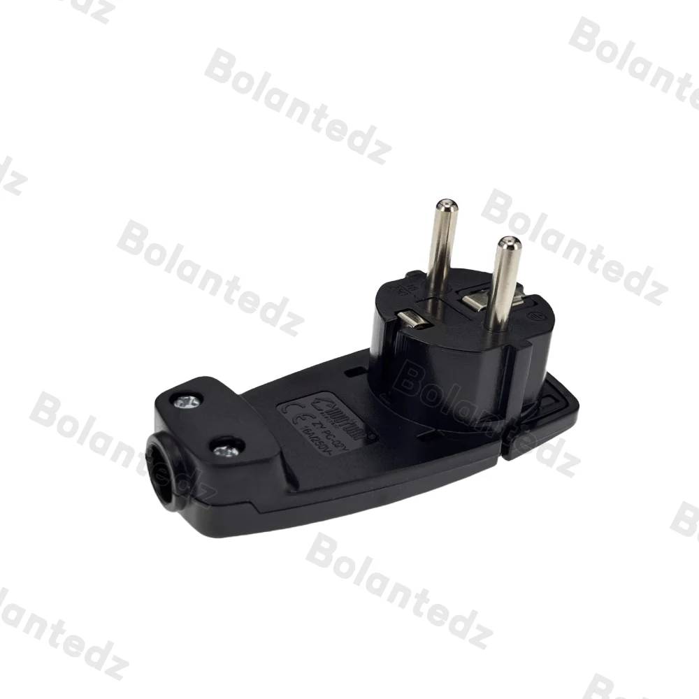 plug adapter France Germany Plug Adapter 16A Male AC Outlets Rewireable Schuko Electeic Socket Euro Connector Ultra Thin Hidden Power Plug