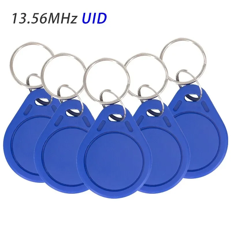 변경 가능한 출석 관리 UID 복제 키체인 태그, RFID UID 토큰 복사 키콥스, Mif 1k S50 쓰기 가능, 13.56Mhz, 5 PCs, 10 PCs, 20PCs