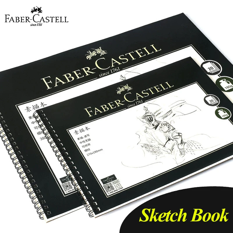Faber-castell 8K/16K 20 Lembar Buku Sketsa Profesional Menggambar