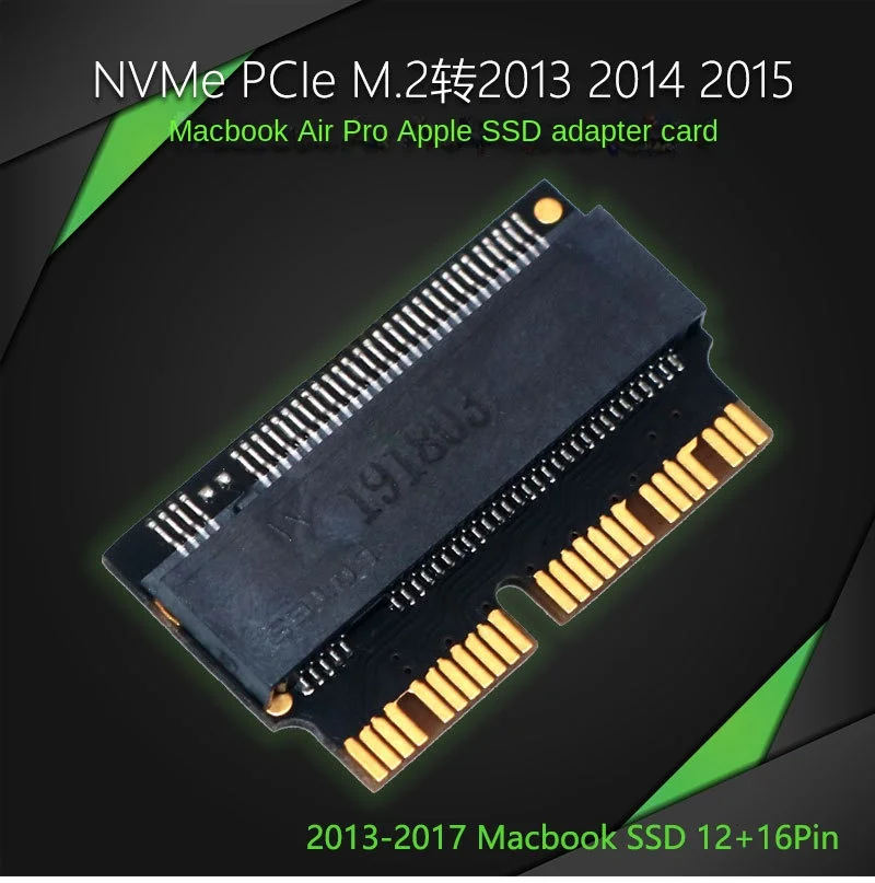 Scheda Adattatore Nvme Pcie M.2 A 2013 2014 2015 Macbook Air Pro Ssd