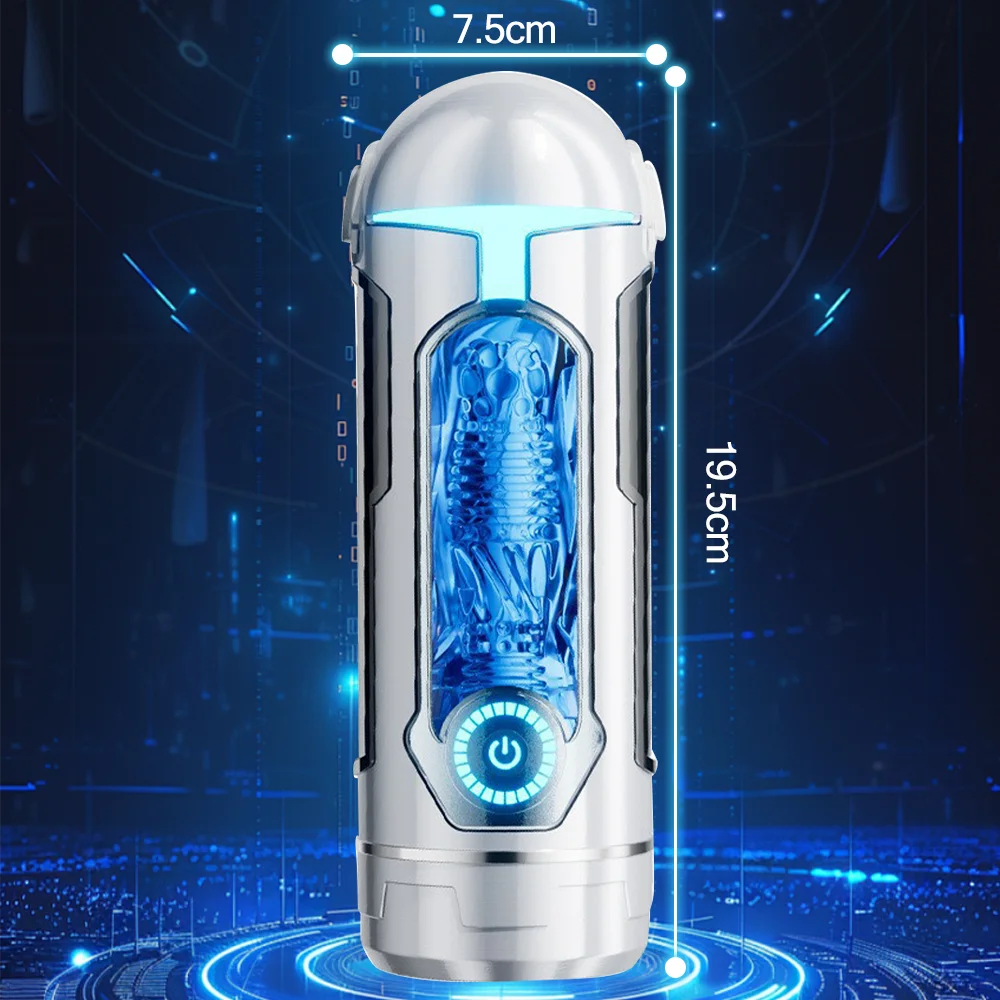 Male Masturbator Cup With Suction And Heating For Men_voghion.com