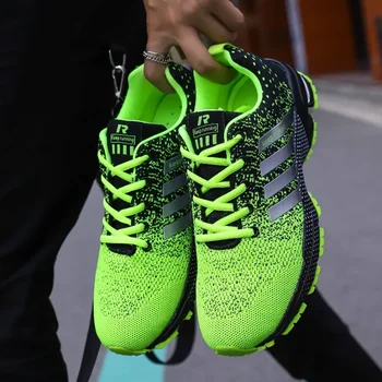 2026 Hot Sale Men's Running Shoes Keep Running Breathable Mesh Sneakers Lightweight Outdoor Gym Jogging Trainers Comfort Shoes 1