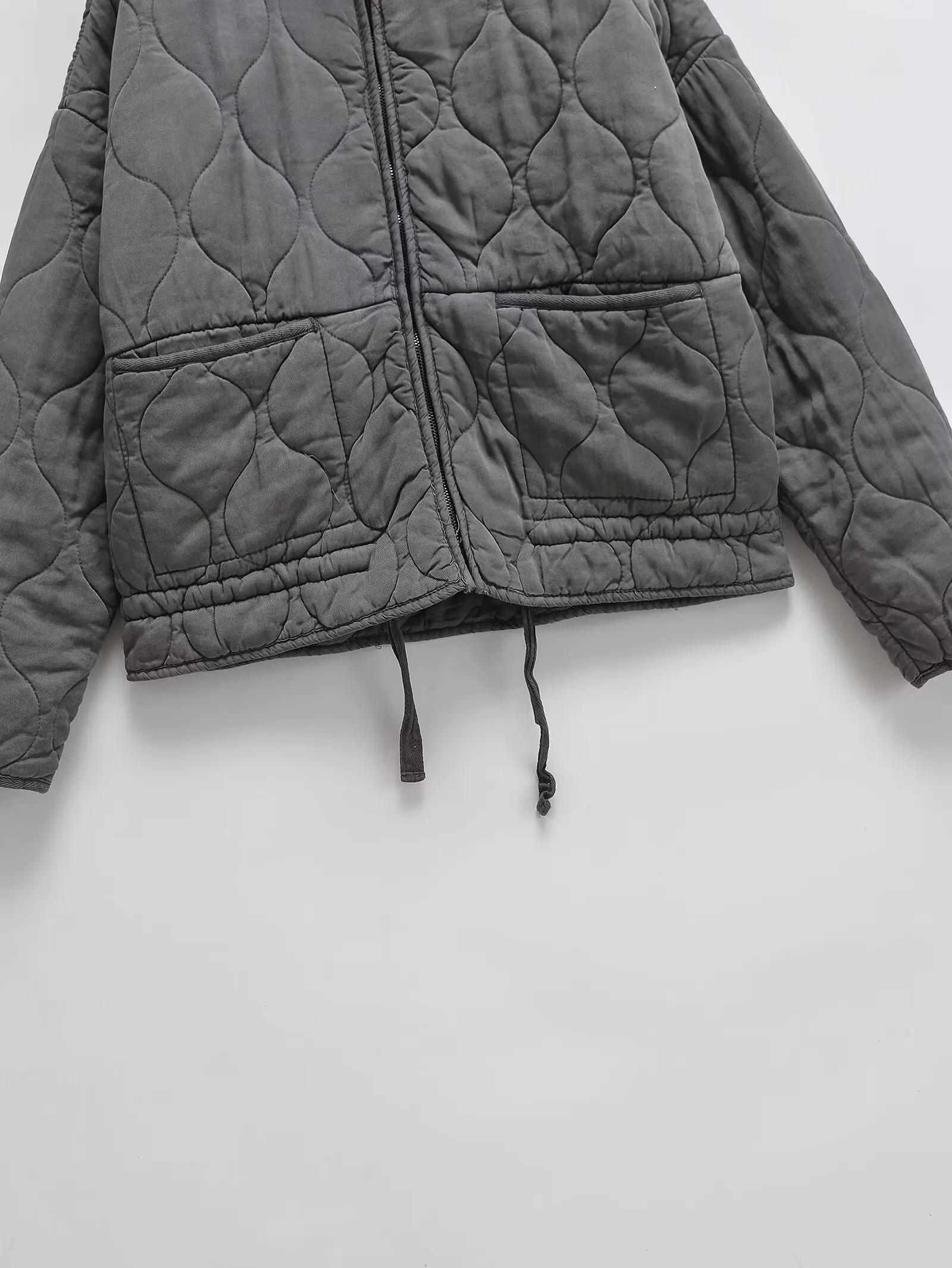 Women's Parkas Jackets Winter Long Sleeve Coat Solid Outwear Gray With Pockets 2024 inszartrafaf Jackets Casual Loose Woman Coat